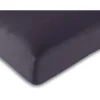 1 Acheté + 1 Offert / 2 Draps housse Prune 180 x 200 cm - Violet - 180 x 200 cm "King size">Univers Décor Online