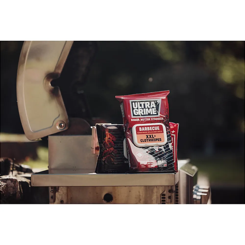 30 lingettes barbecue premium XXL L.38 x l.25 cm>Ultragrime Sale