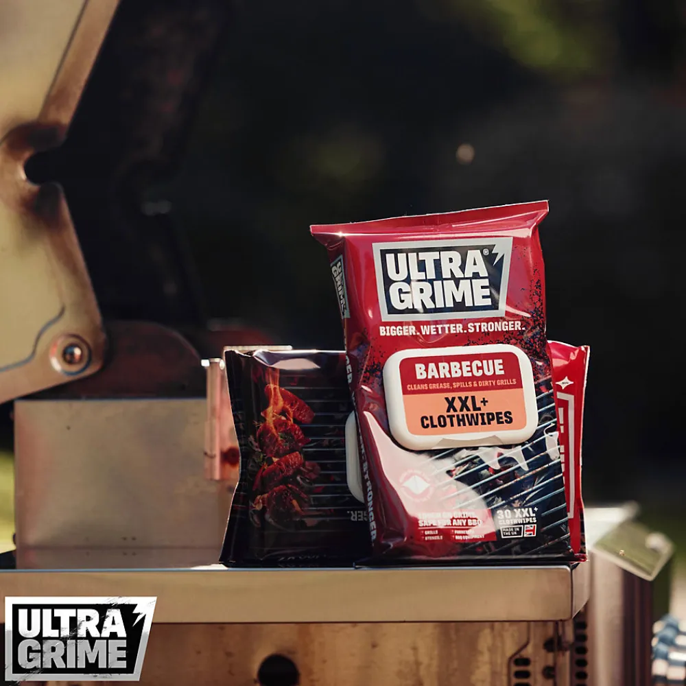 30 lingettes barbecue premium XXL L.38 x l.25 cm>Ultragrime Sale