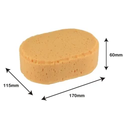 5 éponges de nettoyage pour gros travaux L.17 x l.6 x ep.11.5 cm><noscript><img width=