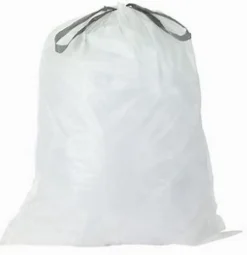 20 sacs poubelle à liens noir 50L Bin bag* Sac Poubelle