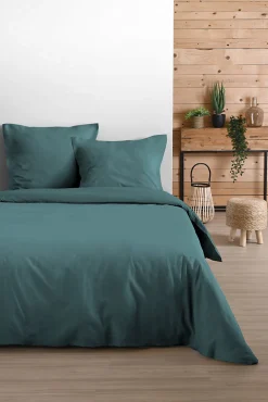 1 Taie d'39oreiller coton uni 50 x 70 cm s lin>Eden New