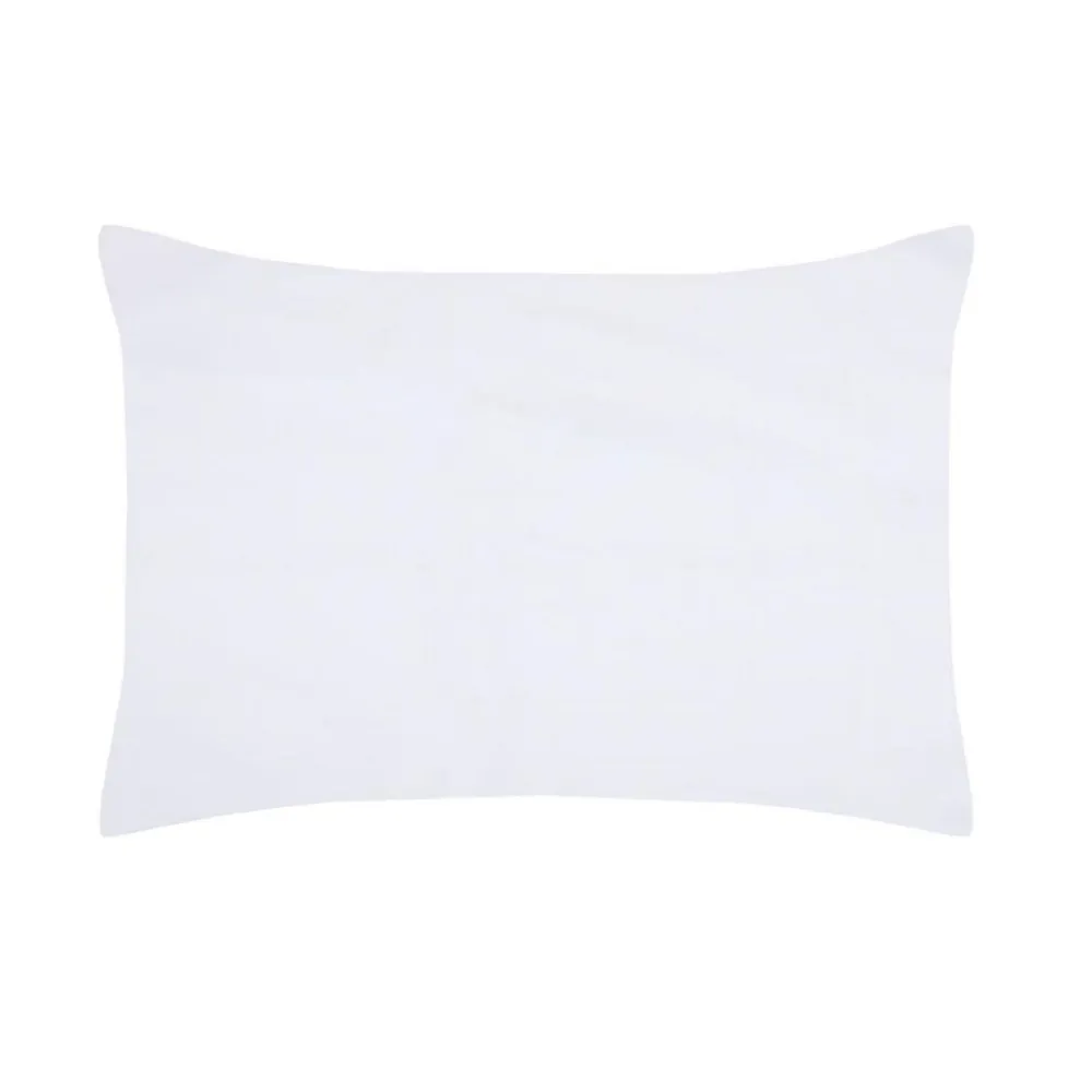 1 Taie d'39oreiller percale de coton uni Elysee>Eden New