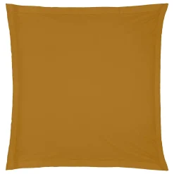 Eden 1 Taie d'39oreiller percale de coton uni 63 x 63 cm Harmonie mordore* Taie D'Oreiller