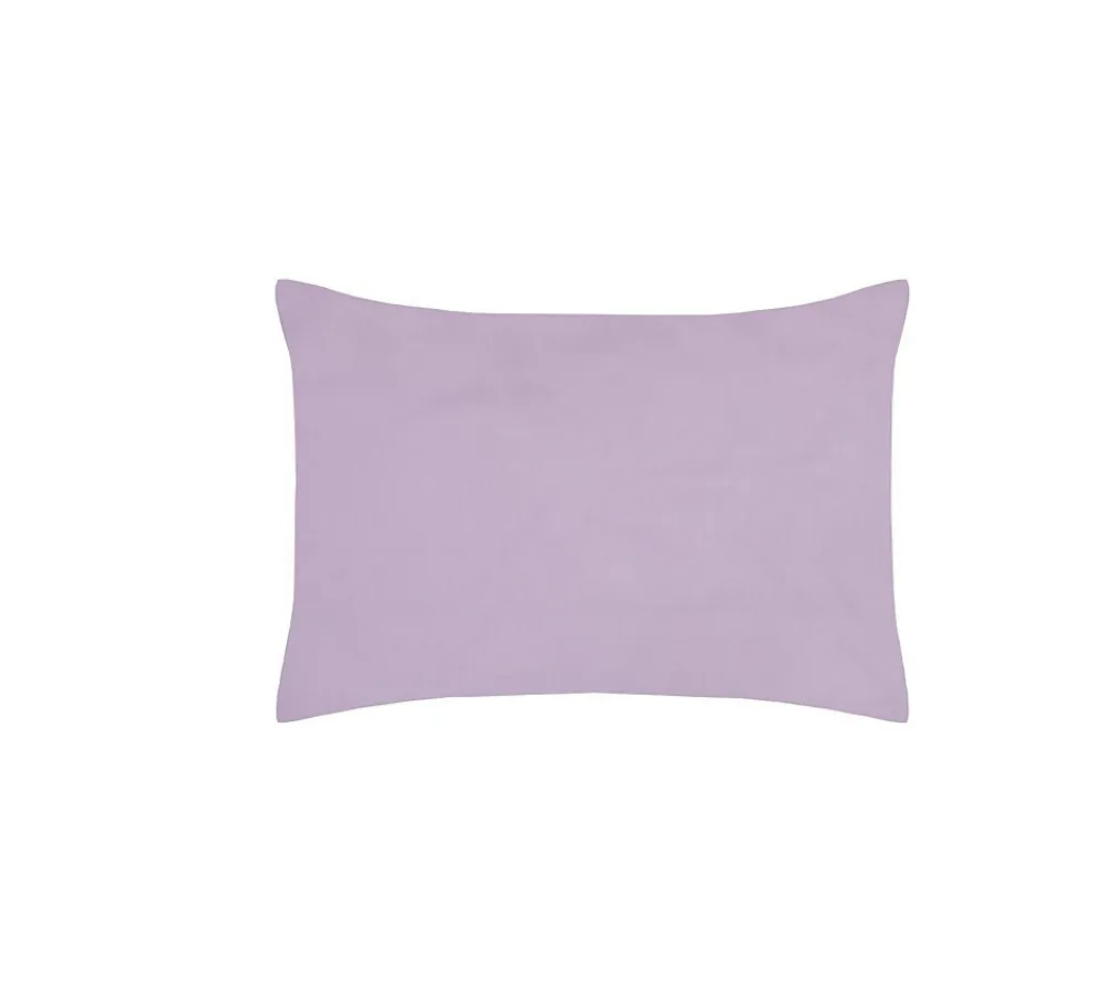 1 Taie d'39oreiller percale de coton uni Elysee>Eden Outlet