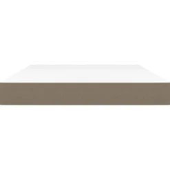 347798 Matelas de lit à ressorts ensachés Taupe 140x200 cm epaisseur 20 cm Tissu><noscript><img width=