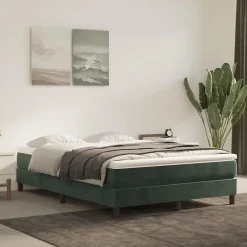 Vidaxl 347811 Matelas de lit à ressorts ensachés Vert foncé 140x200 cm epaisseur 20 cm* Matelas