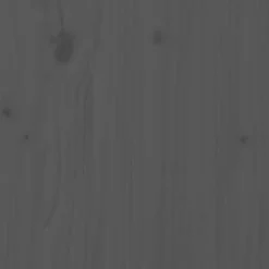 Vidaxl 824825 Tête de lit murale Gris 108x3x60 cm Bois massif de pin* Tête De Lit