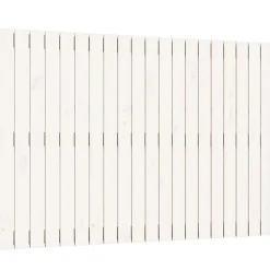 Vidaxl 824889 Tête de lit murale Blanc 127,5x3x90 cm Bois massif de pin* Tête De Lit