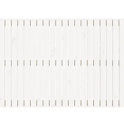 Vidaxl 824889 Tête de lit murale Blanc 127,5x3x90 cm Bois massif de pin* Tête De Lit