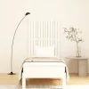 Vidaxl 824954 Tête de lit murale Blanc 82,5x3x110 cm Bois massif de pin* Tête De Lit