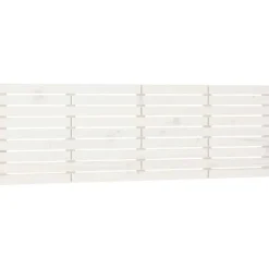Vidaxl 824749 Tête de lit murale Blanc 166x3x63 cm Bois massif de pin* Tête De Lit