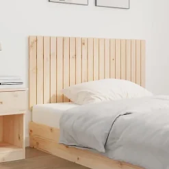 824838 Tête de lit murale 127,5x3x60 cm Bois massif de pin><noscript><img width=