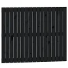 824877 Tête de lit murale Noir 108x3x90 cm Bois massif de pin>Vidaxl Sale
