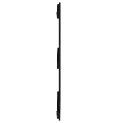 824877 Tête de lit murale Noir 108x3x90 cm Bois massif de pin><noscript><img width=