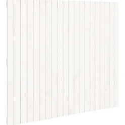 Vidaxl 824939 Tête de lit murale Blanc 127,5x3x110 cm Bois massif de pin* Tête De Lit