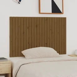 Vidaxl 824921 Tête de lit murale Marron miel 140x3x90 cm Bois massif de pin* Tête De Lit