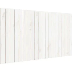 824839 Tête de lit murale Blanc 127,5x3x60 cm Bois massif de pin>Vidaxl Sale