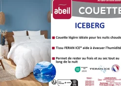 Couette légere ICEBERG 240x260cm><noscript><img width=