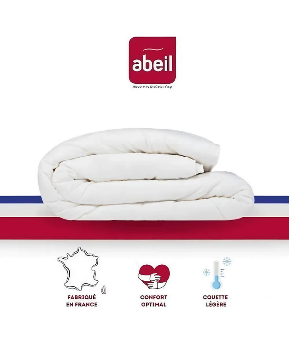 Couette légere NUAGE de DOUCEUR 220x240 cm blanc>Abeil Outlet
