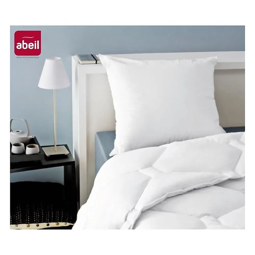 Lot de 2 Oreillers Anti-Acarien - 60 x 60 cm - Blanc>Abeil Hot