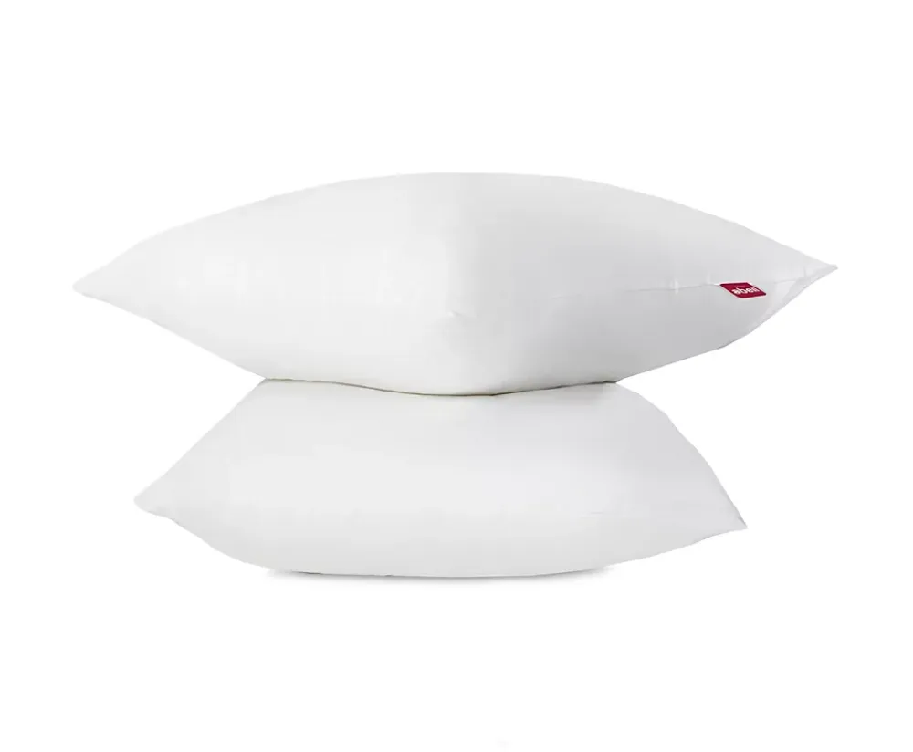 Abeil Lot de 2 Oreillers Douceur - 60 x 60 cm - Blanc* Oreiller Moelleux