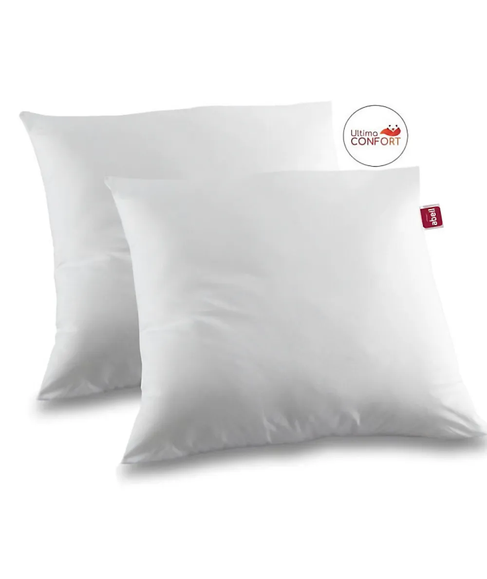 Abeil Lot de 2 oreillers Ultima Confort - 60 x 60 cm* Oreiller Moelleux