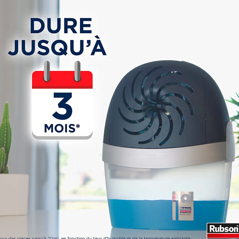 Absorbeur d'humidité AERO 360° 6 recharges>Rubson Best