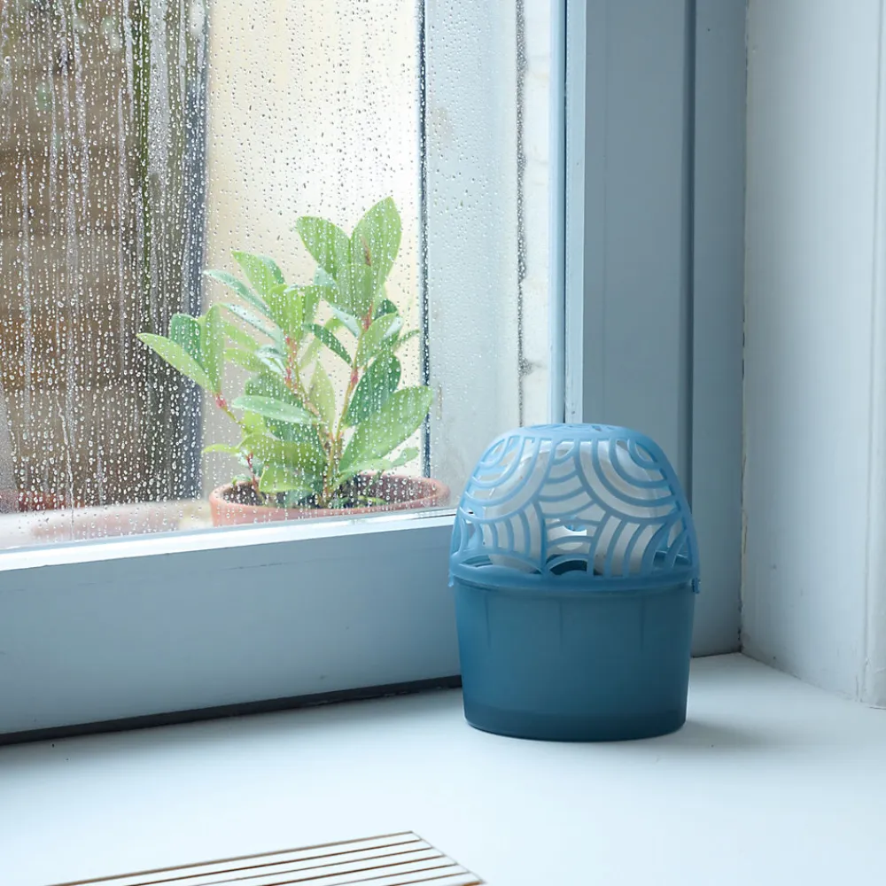 Absorbeur d'humidité 20m² + 1 recharge galet 450g>GoodHome Online