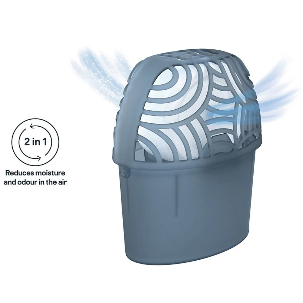 Absorbeur d'humidité 20m² + 1 recharge galet 450g>GoodHome Online