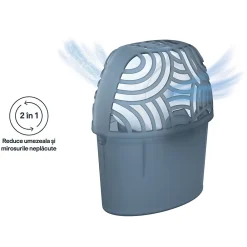 Absorbeur d'humidité 20m² + 1 recharge galet 450g><noscript><img width=