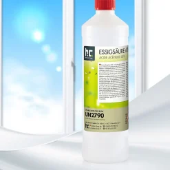 Acide Acétique 60 %, 6 x 1 L : Nettoyant Concentré, Et Économique Pour Un Usage Ménager Polyvalent>Höfer Chemie