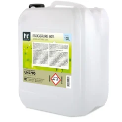 Acide Acétique 60 %, 1 x 10 L : Nettoyant Concentré, Et Économique Pour Un Usage Ménager Polyvalent>Höfer Chemie Online