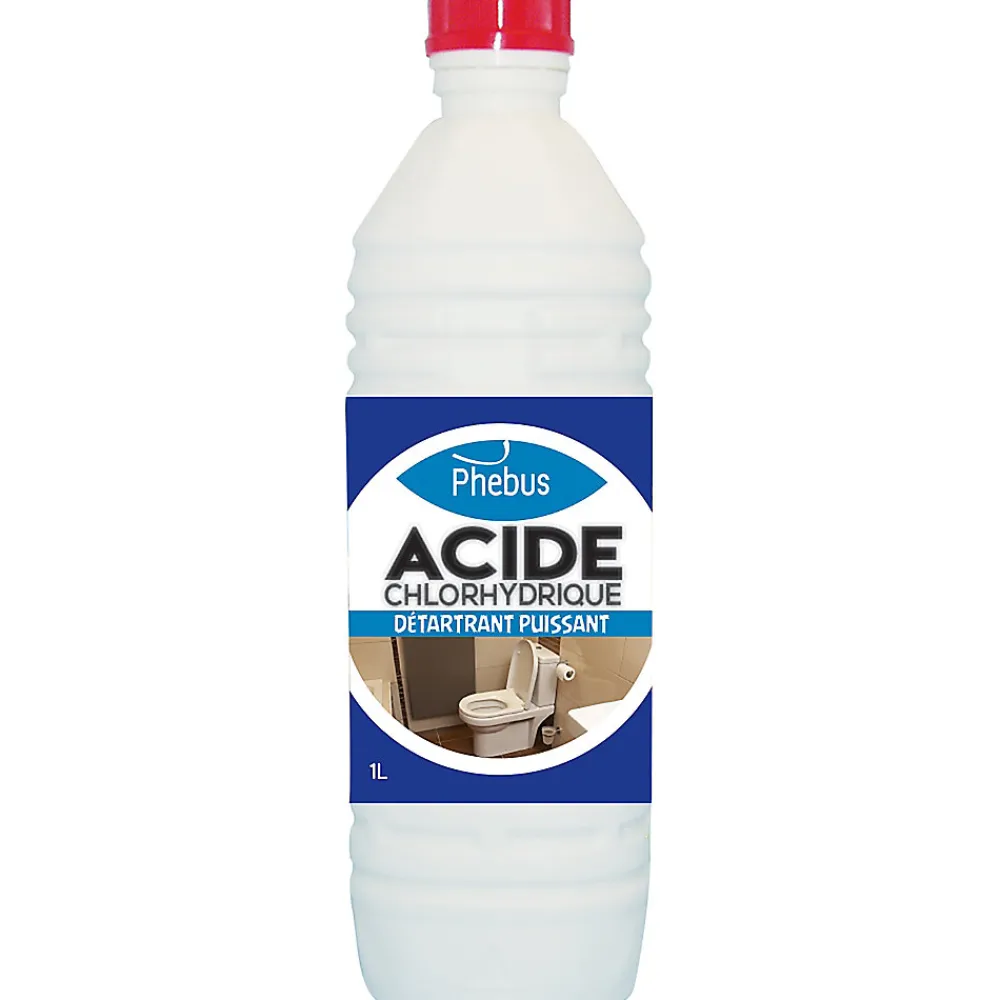 Acide chlorhydrique détartrant puissant 1L>Phebus Outlet