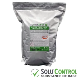 Acide citrique monohydraté pur 5 kg - 100% d'origine naturel - Nettoyer, détartrer, raviver l'inox et corriger le pH>Tout Pour Les Nuisibles