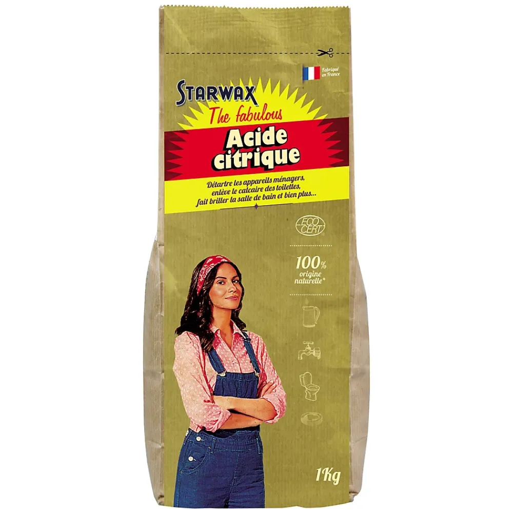 Starwax Acide citrique The fabulous 1kg* Acide Citrique