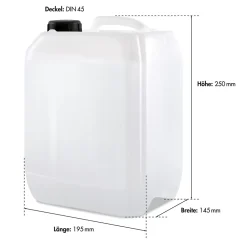 Höfer Chemie Acide Formique 75 % 2 x 5 L, Puissant Nettoyant Technique Pour Détartrage, Décapage Et Traitement Du Cuir* Acide Chlorhydrique