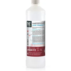 Höfer Chemie Acide Formique 75 % 1 x 1 L, Puissant Nettoyant Technique Pour Détartrage, Décapage Et Traitement Du Cuir* Acide Chlorhydrique