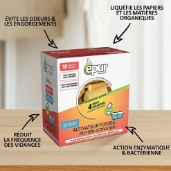 Epur Activateur biologique Bisolution® 4 mois* Déboucheur