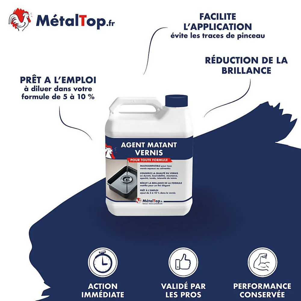 Agent Matant Vernis - - - Pot 5L>Metaltop Sale
