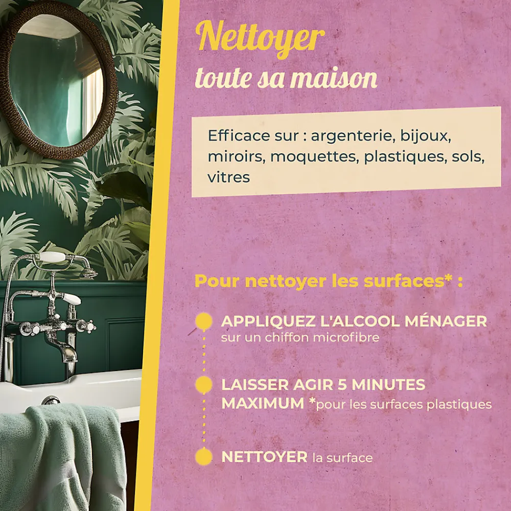 Alcool ménager 1L The fabulous>Starwax Sale