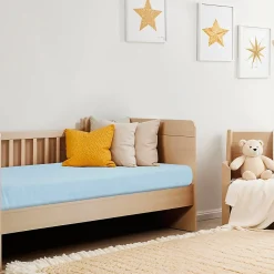 Minea Alèse B-Sensible Baby Bleu ciel 70x140 cm Impermeable & Anti-acariens* Protège Matelas