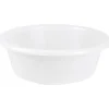 Aluminium Et Plastique Cuvette ronde 36 cm 6.5 L - Blanc alimentaire* Seau, Bassine, Récipient De Ménage