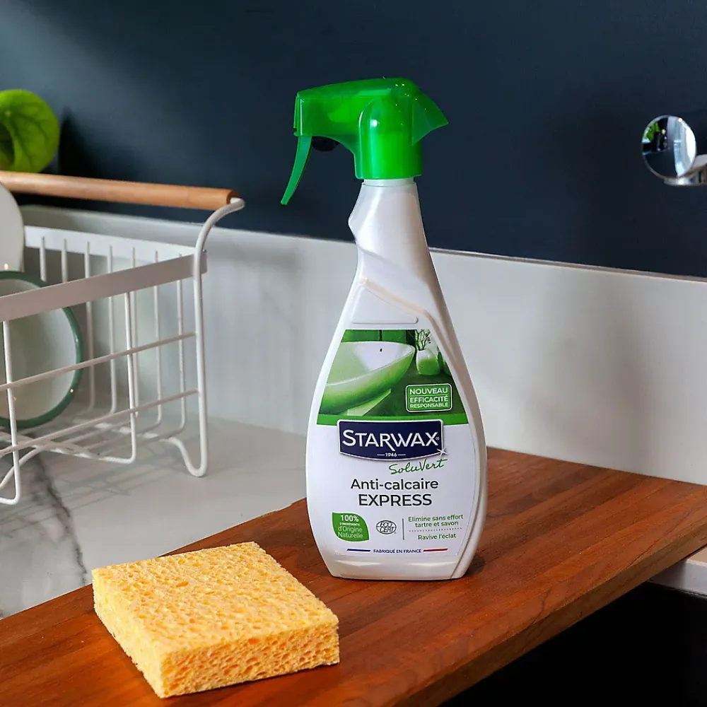 Starwax Anti-calcaire express SoluVert 0,5L* Nettoyant Pour Salle De Bains