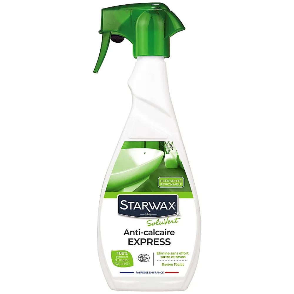 Starwax Anti-calcaire express SoluVert 0,5L* Nettoyant Pour Salle De Bains