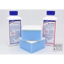 Lithofin Anti-Glisse - Traitement antidérapant durable - - Kit* Nettoyant Et Entretien Pour Sol