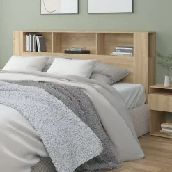 Vidaxl Armoire de tête de lit chêne sonoma 200x18,5x104,5 cm* Tête De Lit