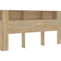 Vidaxl Armoire de tête de lit chêne sonoma 200x18,5x104,5 cm* Tête De Lit