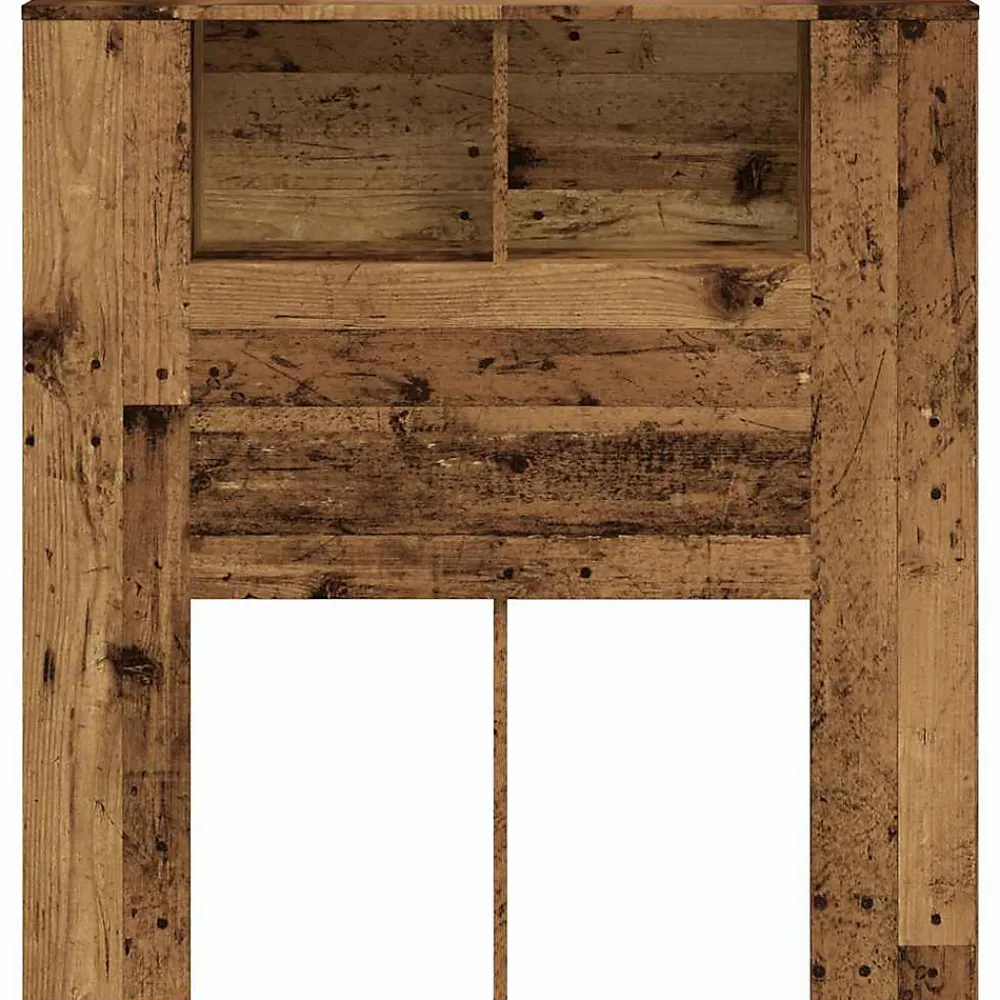 Armoire de tête de lit vieux bois 100x18,5x102,5 cm>Vidaxl Sale