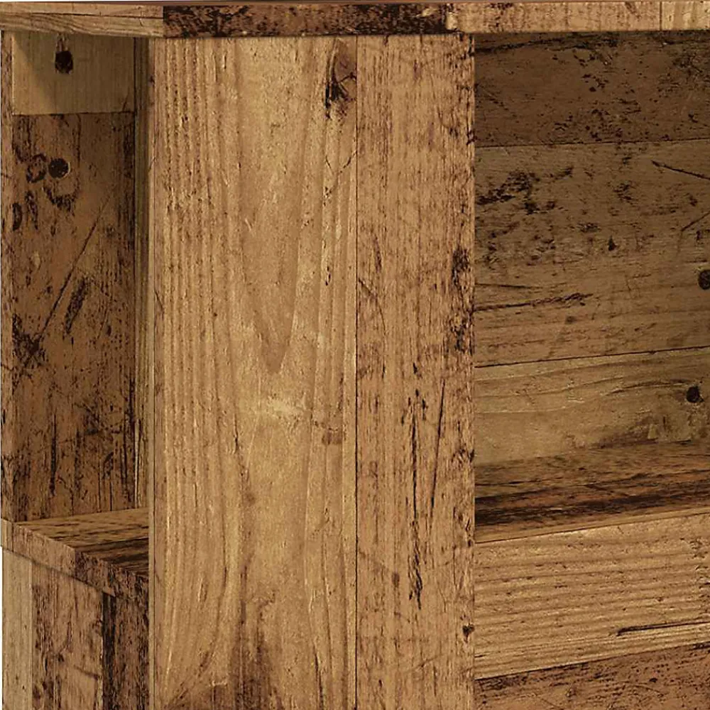 Armoire de tête de lit vieux bois 100x18,5x102,5 cm>Vidaxl Sale